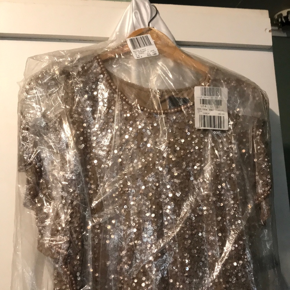 Sequin Dress Adrianna Papell